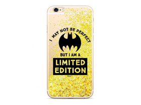 DC Comics  stražnja maska za Samsung Apple iPhone X/XS sa tekućinom, svjetlucavo zlatna boja, Bat Girl 007