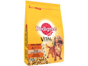 Pedigree suché krmivo pre malých psov, ryža, zelenina a hydina, 2 Kg