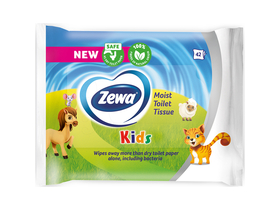 Mokri toaletni papir Zewa Kids, 42 kos