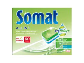 Somat Green All in One tablety do umývačky riadu, 60 ks