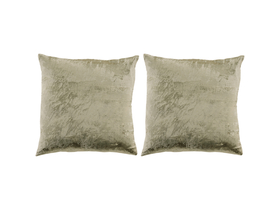 Aglika Velvet Sesame 2 navlake za ukrasne jastuke, 45 x 45 cm, sa patent zatvaraćem