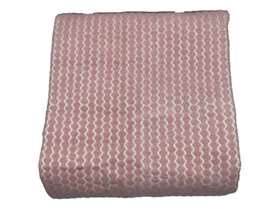 Kring Duna-5  Prekrivač za krevet, 130 x 170 cm, 220 g / m2, 60% pamuk, 40% poliester, Ružičasta