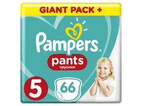 Pampers Pants GiantPack + Windel, Größe 5, 12-17 kg, 66 Stück