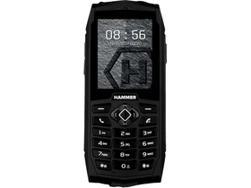 MyPhone Hammer 3 2G mobilni telefon, Dual SIM, crni