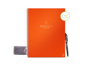 Rocketbook Core Lettersize chytrý sešit, 22x28cm, oranžový