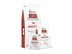 Brit Care Sensitive száraz kutyaeledel, szarvas, 12 kg