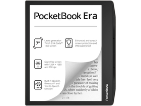 POCKETBOOK eReader - PB700 ERA silber (7" E Ink Carta1200, CPU: 1GHz, 16GB, 1700mAh, WLAN, B, USB-C, Bildbeleuchtung)