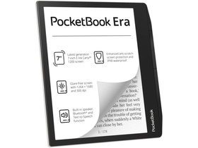 POCKETBOOK eReader - PB700 ERA silber (7" E Ink Carta1200, CPU: 1GHz, 16GB, 1700mAh, WLAN, B, USB-C, Bildbeleuchtung)