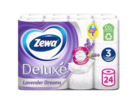 Zewa Deluxe 3 sloja toaletnog papira, snovi lavande, 24 role