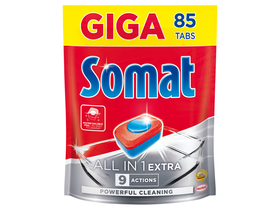 Somat All in One Extra tablety do umývačky riadu, 85 ks