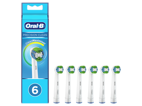 Oral-B Cross Action Rainbow Ersatzkopf für elektrische Zahnbürsten, 6 Stück