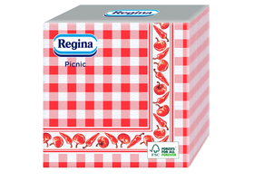 Regina Picknick 1-lagige Servietten, 45 Stk