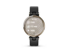 Garmin Lily Classic Smartwatch, Creme/schwarz