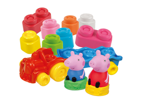 Clemmy Vlakić Peppa Pig, set igračaka s mekanim kockama (8005125172498)