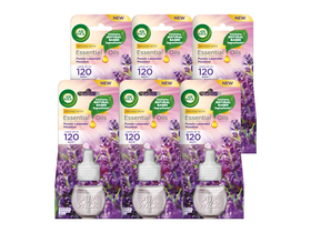 Air Wick Essentials náhradní náplň do osvěžovače, Purple Lavender Meadow, 6x19ml