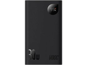Baseus Adaman 2 Powerbanka, 20000mAh, 30W, 3xUSB, USB-C, černá