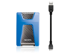 Adata AHD650 2,5" 1TB USB3.1 HDD, modrý
