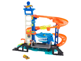 Mattel Hot Wheels Shark Menace in the Ocean Watchtower (194735028979)