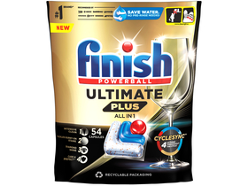 Finish Ultimate Plus All in 1 kapsule do umývačky riadu, Regular, 54ks