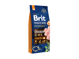 Brit Premium by Nature Senior S/M suché krmivo pre psov. 15 ks