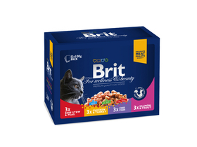Brit Premium Cat храна за котки, 12x100 g