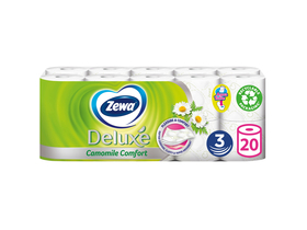 Zewa Deluxe 3 slojni toalet papir, Camomile Comfort, 20 rolni