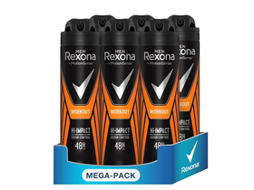 REXONA MEN Workout Hi-Impact muški dezodorans protiv znojenja, 6x150ml