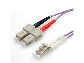 Roline 50 OM4 LC/SC optički patch kabel, 3m