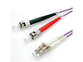 Roline 50 OM4 LC/ST optički patch kabel, 5m