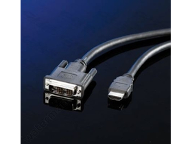 Roline DVI-M-HDMI kabel, 3m