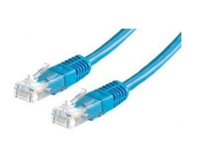 Roline UTP CAT6 patch kábel 1m, modrý