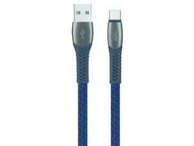 Rivacase PS6102 USB/USB-C kabel, plavi, 120cm