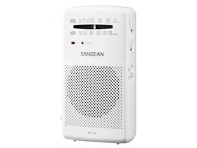 Sangean SR-35W (Pocket 100) vreckové rádio, biele