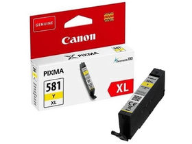 Canon CLI581XL tinta, patron, žuta