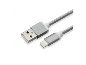 Sbox USB-iPhone7 kabel, 1,5m, sivi (IPH7GR)
