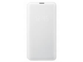 Samsung Galaxy S10e LED View Cover, White (EF-NG970PWEGWW)