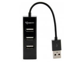 Sbox H-204 4 portos USB Hub