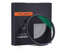 K&F Concept 72MM Nano-X Black Mist Mehčalni filter 1/2, odporen na praske