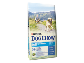 Dog Chow Puppy Large Breed suchú krmivo pre psov, morča, 14 kg