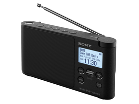 SONY XDR-S41D Prijenosni DAB/DAB+ radio, crna