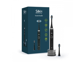 Silk`n SonicSmile elektrische Schallzahnbürste, mit 5 Einstellungen, schwarz