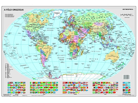 Stiefel Duo könyöklő, A Föld országai, Gyermek-világtérkép