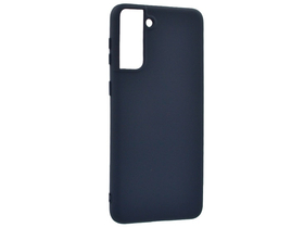 Gigapack gumený/silikónový obal pre Samsung Galaxy S21 Plus (SM-G996) 5G, matný tmavomodrý