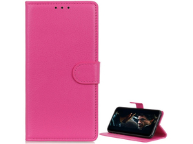 Gigapack kožni preklopni stalak za Apple iPhone 13 Pro, roze