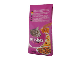 Whiskas suché krmivo pre psy, kuracie mäso+pečienka, 14 kg (AG670)