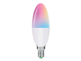 Woox Smart Home smart žiarovka - R5076 E14 (4,5W, 350 Lm, 2700K, RGB)