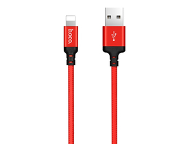 HOCO X14 lightning podatkovni kabel, crvena