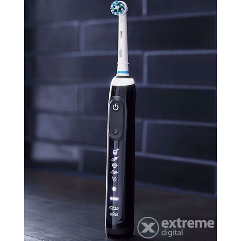 Oral-B Pro 10000 elektrische Zahnbürste mit Sensi-Kopf, schwarz