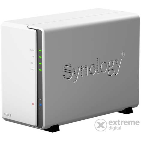 Synology DS220j Disk Station (2HDD) hálózati adattároló