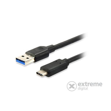 Equip USB-C/USB-A 3.1 apa/apa kábel, 1m (12834107)